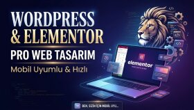 sizin için mobil uyumlu ve hızlı WordPress siteleri kurarım