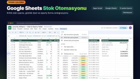 Google Sheets Stok Otomasyonu – Örnek Çalışma