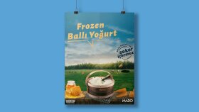 MADO FROZEN YOĞURT BANNER