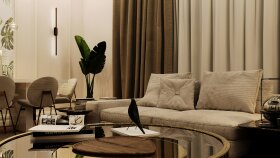 LUXURY & MODERN SALON TASARIMI