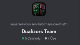 Dualizors Team - Topluluk Sunucusu