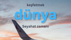Dünya Seyahat Afişi Tasarımı