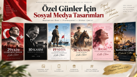markanıza özel sosyal medya tasarımları hazırlarım