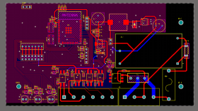 LoRa, WiFi ortak alıcı verici PCB tasarımım