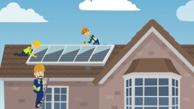 Pv Solar Energie | 2D Animasyon video