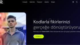 Rafet Kaya Portfolyo Sitesi