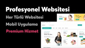 sizin için her türlü websitesi kodlayabilirim