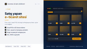Satış Odaklı E-Ticaret Sitesi: Sanal POS, Stok ve Kargo