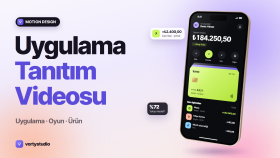 uygulamanız için motion design tanıtım videosu yaparım