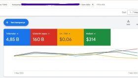 E-tıcaret Google ads Sonuçlarını paylaşıyorum