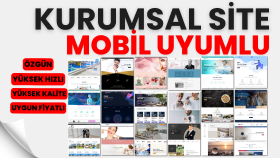 markanıza özel wordpress tabanlı özgün web sitesi yapıyorum