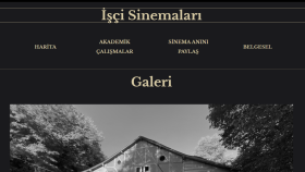 TÜBİTAK - İşçi Sinemaları - Web Sitesi