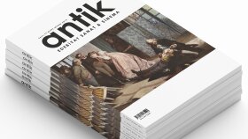 Antik Dergisi Kapak Tasarımı