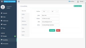 Html-Css Siteye Özel Admin Panel Entegresi