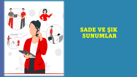 yaratıcı şık tasarımlar oluştururum