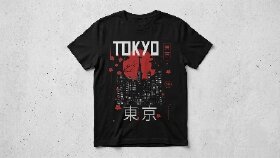 Tokyo Japanese Streetwear | Özel Tipografik Tişört Tasarımı