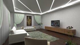 MODERN YAŞAM ODASI TASARIMI