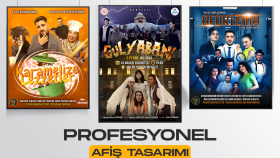 tiyatro, film ve etkinlikleriniz için afişi tasarlayabilirim