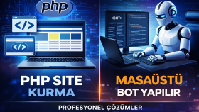 php site ve düzenleme yaparım