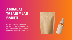  ürünleriniz için modern ambalaj tasarımları yaparım