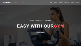 Rastgele bir Fitness Site Taslağı