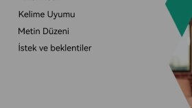 isteklere yönelik ürünlerle birlikte metinler hazırlarım