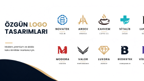  markanız için akılda kalıcı logolar tasarlarım