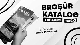 müşteri kazandıracak katalog ve broşür tasarımı yaparım