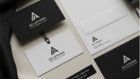 ACLOTHING - Modern Giyim Markası Kurumsal Kimlik Tasarımı