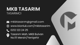 Örnek Kartvizit Çalışmalarım