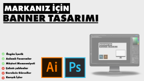 markanıza ve size özel banner tasarımları yaparım