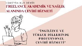 Akademik ve Sağlık Alanında Çeviri Hizmetleri