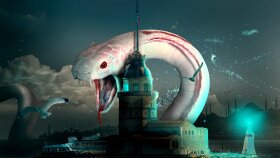 Kız Kulesi / İSTANBUL - Snake Wallpaper Çalışması