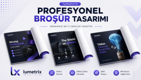 ürün ve hizmetlerinizi en iyi anlatan broşürü tasarlarım