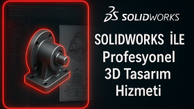 solidworks ile modelleme ve teknik çizim yapabilirim