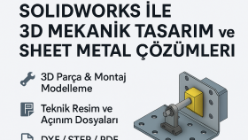 teknik tasarım ve üretim süreçlerine çözüm üretiyorum