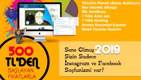 firmanız için kurumsal sitenizi anahtar teslim hazırlarım