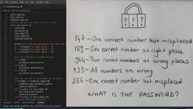 Python Lock Puzzle