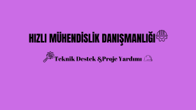 makine ve malzeme mühendisliğinde danışmanlık verebilirim