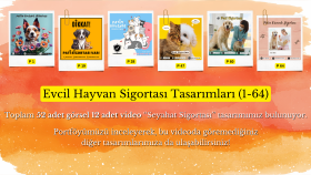 Ben, evcil hayvan sigortası görsel tasarımları yapabilirim