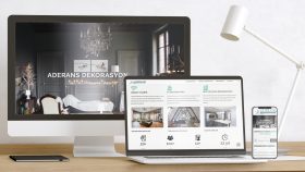 Aderans İnşaat - Kurumsal Web Sayfası 