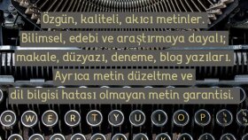 Edebi ve bilimsel makale, deneme, blog yazarlığı/ Redaksiyon