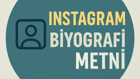 instagram biyografi metni yazarım