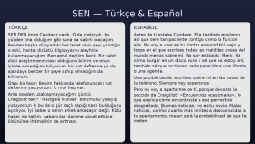 İspanyolca Çeviri