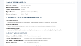 Profesyonel İşe Alım Desteği,Mülakat ve Aday Raporlama