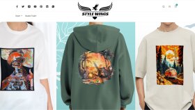 stylewings.com.tr - Web Sitesi Ürün Görsel Tasarımları