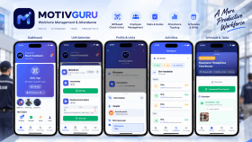 MOTIVGURU – Workforce Management & Attendance Mobile App