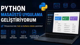 Python ile ihtiyacınıza uygun masaüstü uygulama geliştiririm