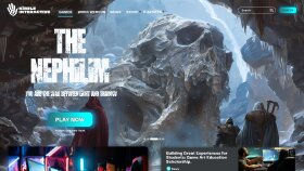 Kibele Games Web Sitesi Arayüz Tasarımı