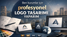 kurum ve kişiler için profesyonel logo tasarımı yaparım